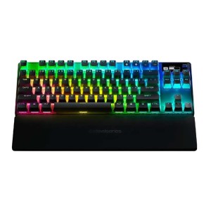 کیبورد گیمینگ بی سیم استیل سریز مدل APEX PRO TKL
